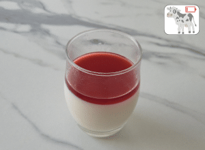 Panna cotta au Sirop de fraise