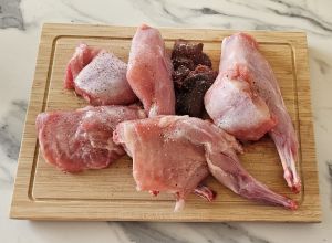Lapin chasseur - étape 3