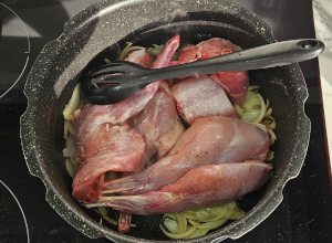Lapin chasseur - étape 4
