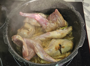 Lapin chasseur - étape 5