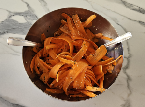 Nid de Carottes à l' Œuf - étape 4
