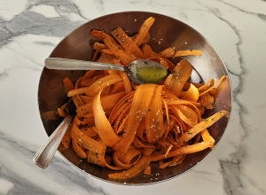 Nid de Carottes à l' Œuf - étape 5