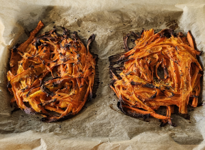 Nid de Carottes à l' Œuf - étape 7