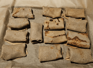 Crêpes aux Lardons et Chèvre - étape 8