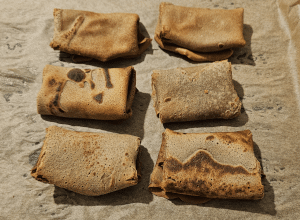 Crêpes aux Lardons et Chèvre - étape 9