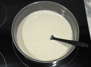 Flan pâtissier sans pâte - étape 6