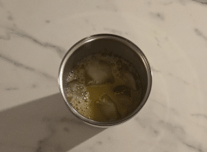 Piña colada sans alcool - étape 2