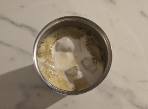 Piña colada sans alcool - étape 3