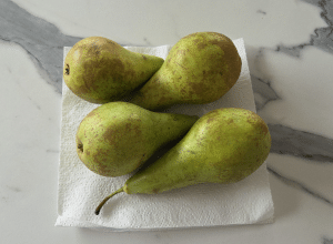 Poires au sirop - étape 2