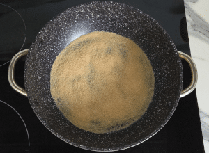 Tarte tatin de Pommes - étape 1