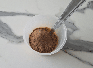 Flan renversé au Chocolat - étape 7