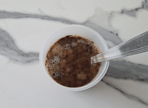 Flan renversé au Chocolat - étape 8