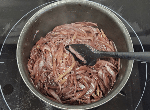 Sauce aux Oignons et Vin rouge - étape 7