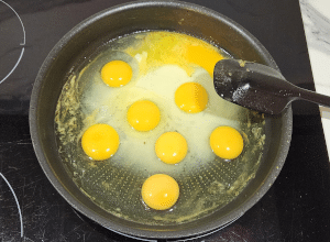Omelette aux Champignons - étape 6