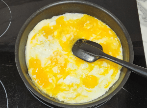 Omelette aux Champignons - étape 7