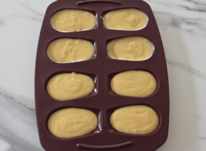 Madeleines Coque en Chocolat - étape 5