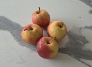 Pommes four Fruits-rouges - étape 1