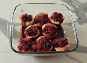 Pommes four Fruits-rouges - étape 4