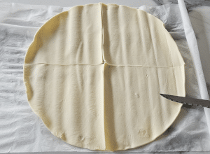 Saumon feuilleté aux Épinards - étape 1