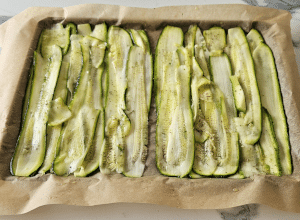 Croque Courgette - étape 1