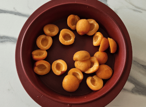 Gâteau renversé aux Abricots - étape 1