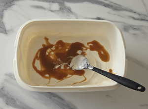 Glace au Yaourt Caramel et Noix de pecan - étape 3