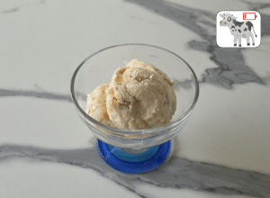 Glace au Yaourt Caramel et Noix de pecan