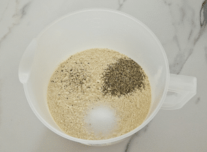 Gratin de Cade au Parmesan - étape 1