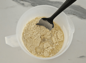 Gratin de Cade au Parmesan - étape 2
