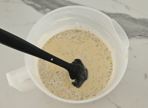 Gratin de Cade au Parmesan - étape 3