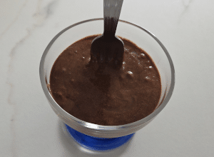 Mousse au Chocolat tourbillon Caramel - étape 7