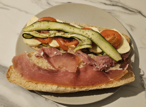 Panini aux légumes du Soleil - étape 4