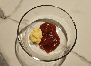 Salade Avocat et Crabe - étape 1