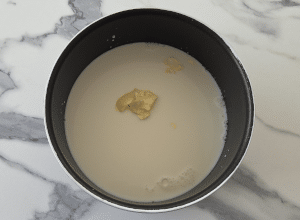 Gougères aux poivrons - étape 2