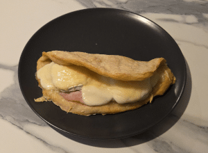 Piadine au Jambon, Fromage et Champignon - étape 10