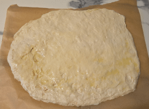 Piadine au Jambon, Fromage et Champignon - étape 2