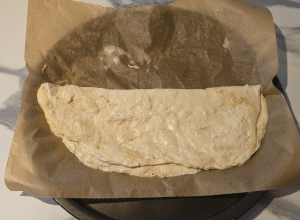 Piadine au Jambon, Fromage et Champignon - étape 3