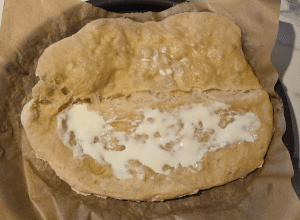 Piadine au Jambon, Fromage et Champignon - étape 6
