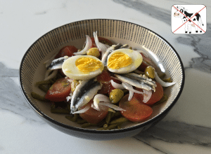 Salade de Haricots-verts et Anchois