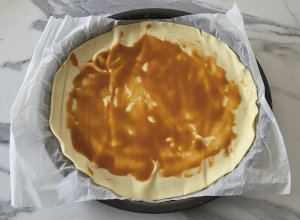 Tarte aux pommes et Caramel - étape 4