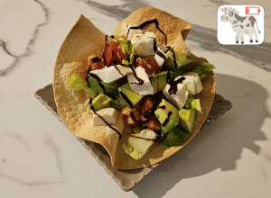 Tortilla bol aux Crudités