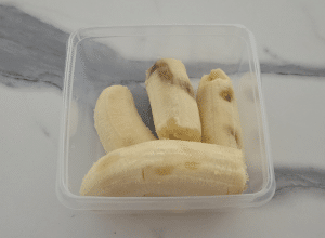 Milkshake à la Banane - étape 1