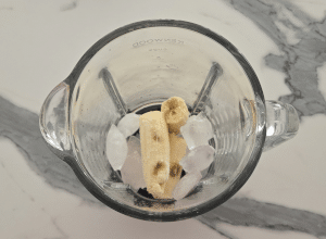 Milkshake à la Banane - étape 2