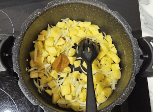Pomme de terre à la Barigoule - étape 4