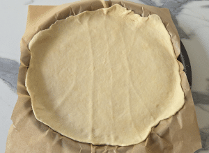 Tarte fine Tomate et Mozzarella - étape 1