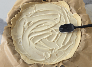 Tarte fine Tomate et Mozzarella - étape 2