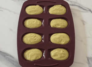 Madeleines à la Pistache - étape 5