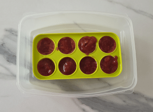 Mochi coeur coulant Fraise - étape 3