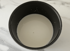 Mousse à la Fleur d'oranger - étape 1