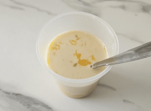 Mousse à la Fleur d'oranger - étape 3